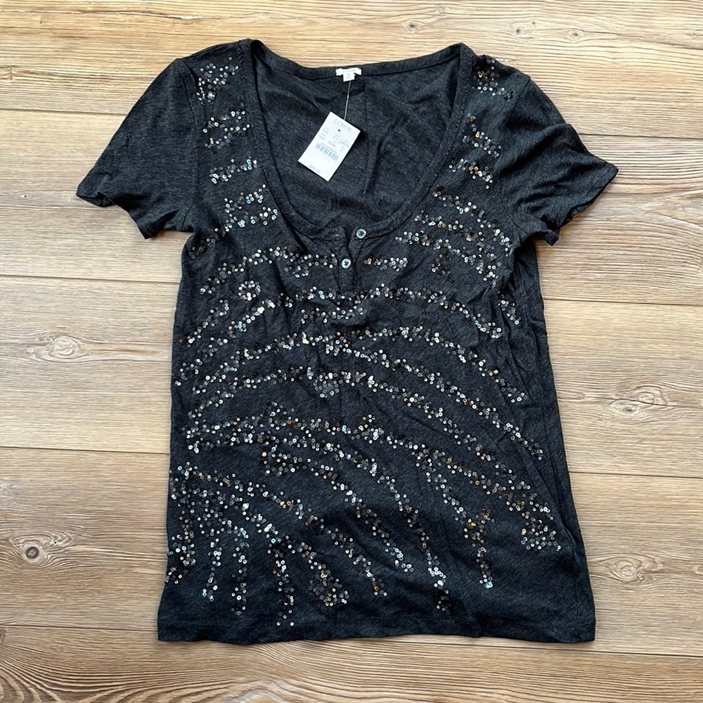 J crew sequences t shirt new with tags